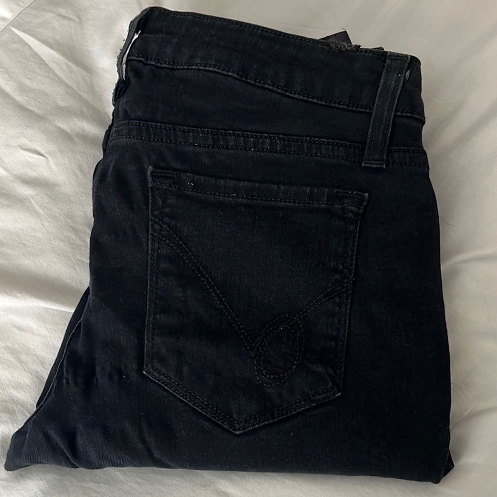 Bebe black skinny jeans. Size 27.